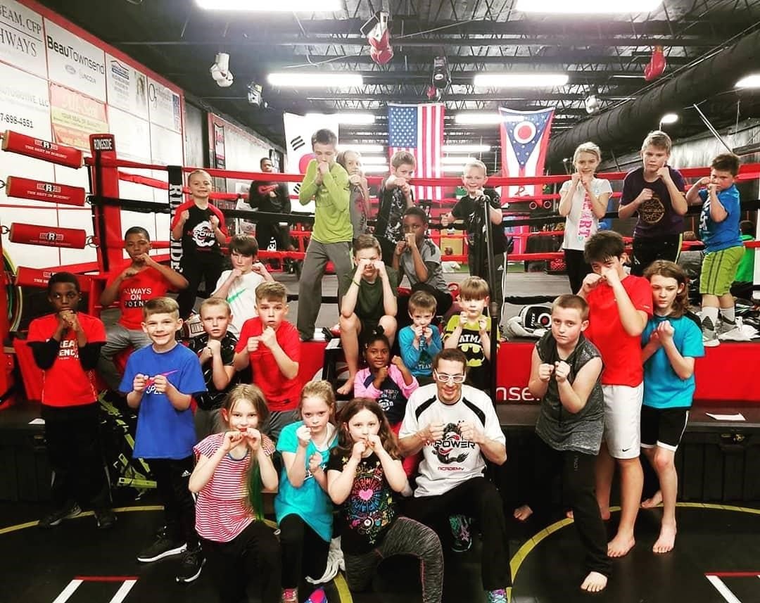 Family Boxing class at MPower Gym & Academy