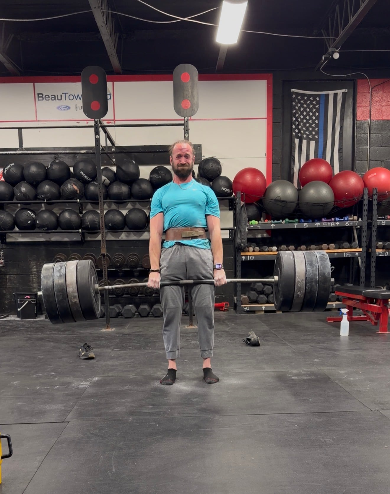 Strength and conditioning training at MPower Gym & Academy